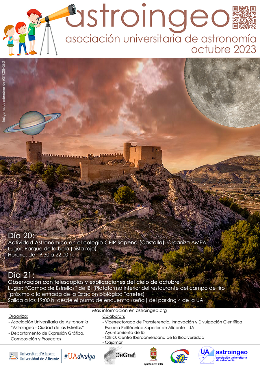 Actividades Astroingeo Octubre 2023 Astroingeo